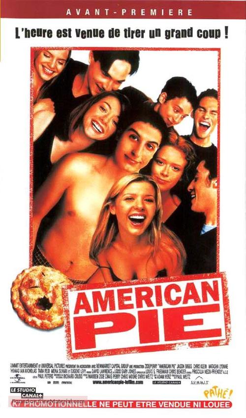 American Pie - French VHS movie cover