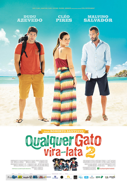 Qualquer Gato Vira-Lata 2 - Brazilian Movie Poster