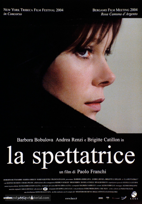 Spettatrice, La - Italian Theatrical movie poster