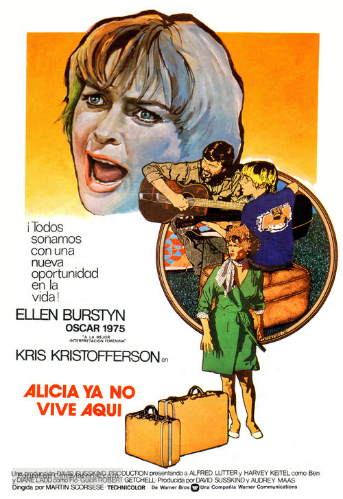 Alice Doesn&#039;t Live Here Anymore - Spanish Movie Poster