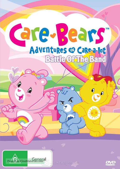 &quot;Care Bears: Adventures in Care-A-Lot&quot; - Australian DVD movie cover
