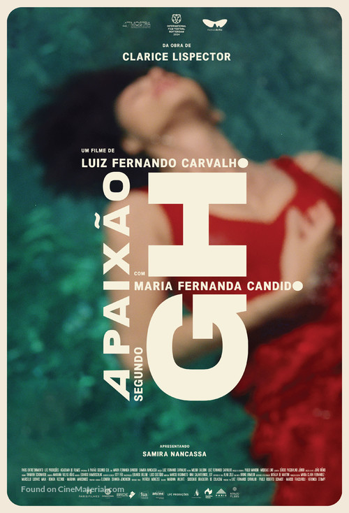 A Paix&atilde;o Segundo G.H. - Portuguese Movie Poster