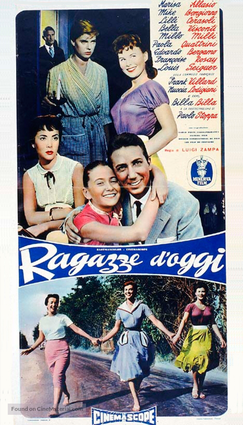 Ragazze d&#039;oggi - Italian Movie Poster