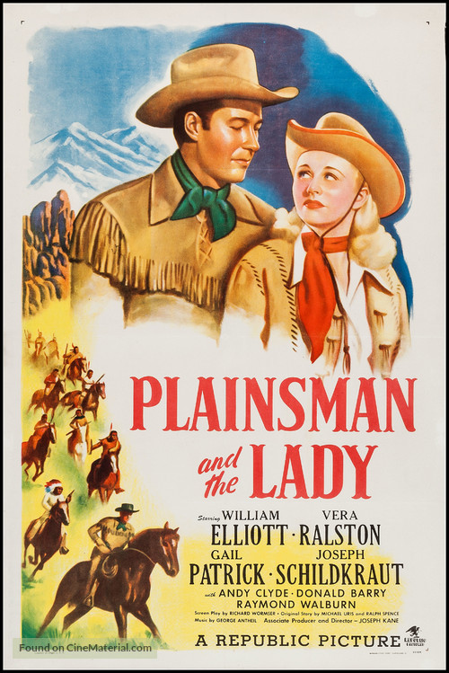 Plainsman and the Lady - Movie Poster