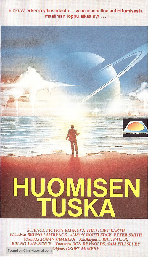 The Quiet Earth - Finnish VHS movie cover