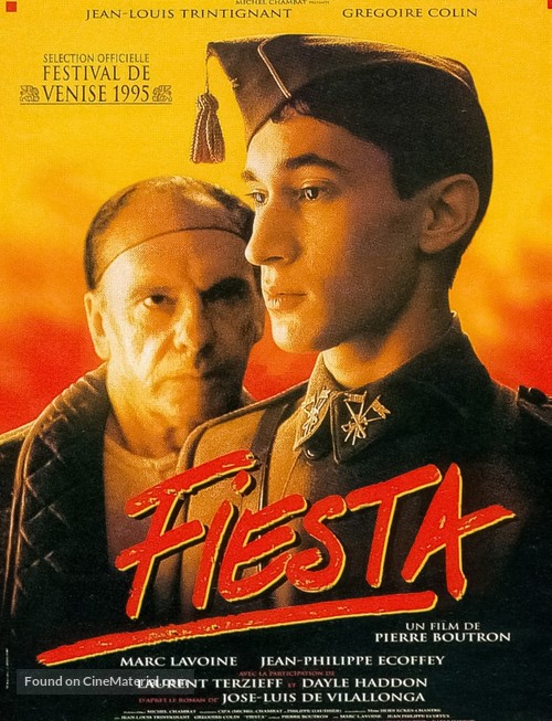 Fiesta - French Movie Poster