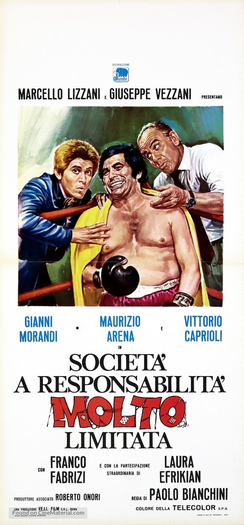 Societ&agrave; a responsabilit&agrave; molto limitata - Italian Movie Poster