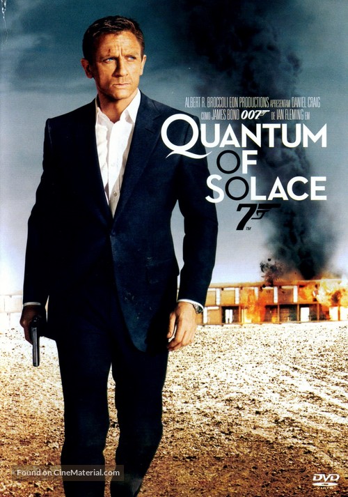 Quantum of Solace - Brazilian Movie Cover