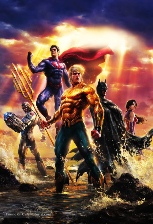 Justice League: Throne of Atlantis - Key art