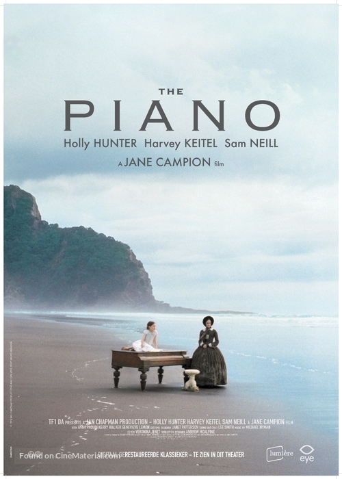 The Piano - Dutch Movie Poster