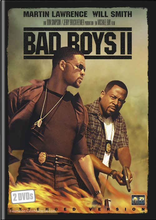 Bad Boys II - German Movie Cover