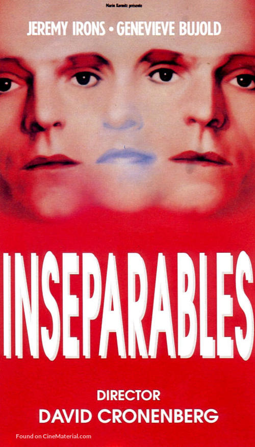 Dead Ringers - Spanish VHS movie cover