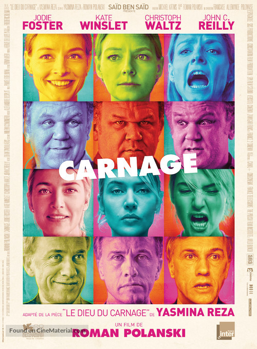 Carnage - French Movie Poster