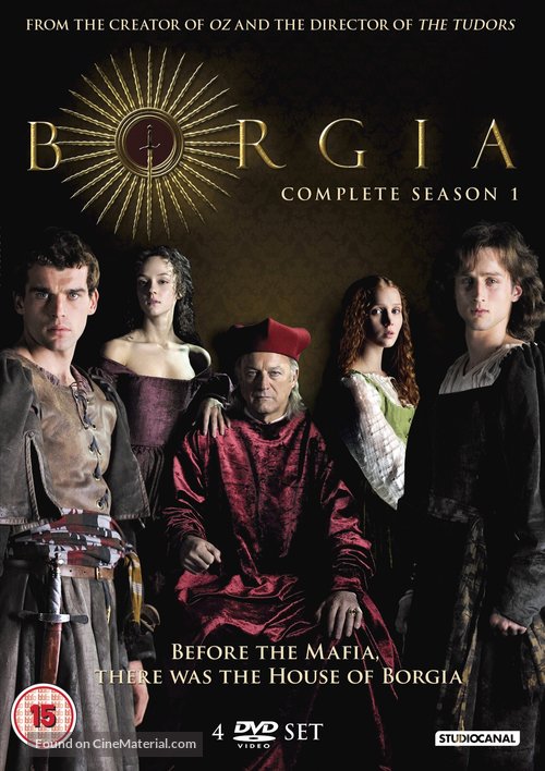 &quot;Borgia&quot; - British DVD movie cover