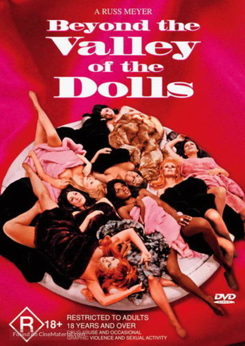 Beyond the Valley of the Dolls - Australian DVD movie cover