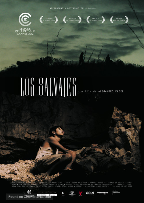 Los salvajes - French Movie Poster