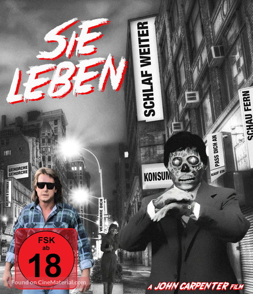 They Live - German Movie Cover