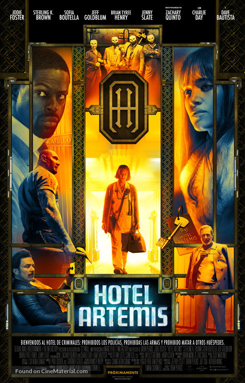 Hotel Artemis - Spanish Movie Poster