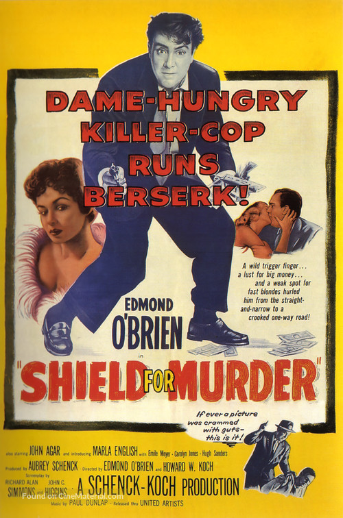 Shield for Murder - Movie Poster