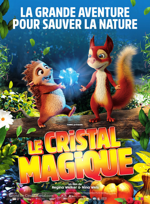 Latte &amp; The Magic Waterstone - French Movie Poster