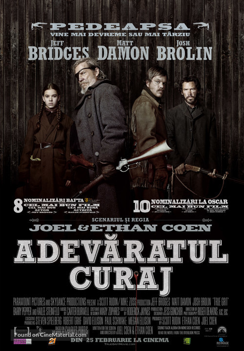 True Grit - Romanian Movie Poster