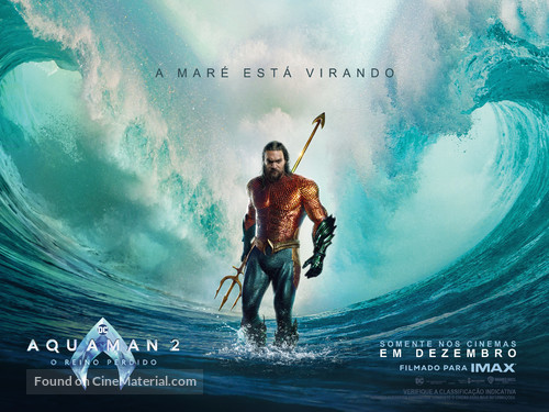 Aquaman and the Lost Kingdom - Brazilian Movie Poster