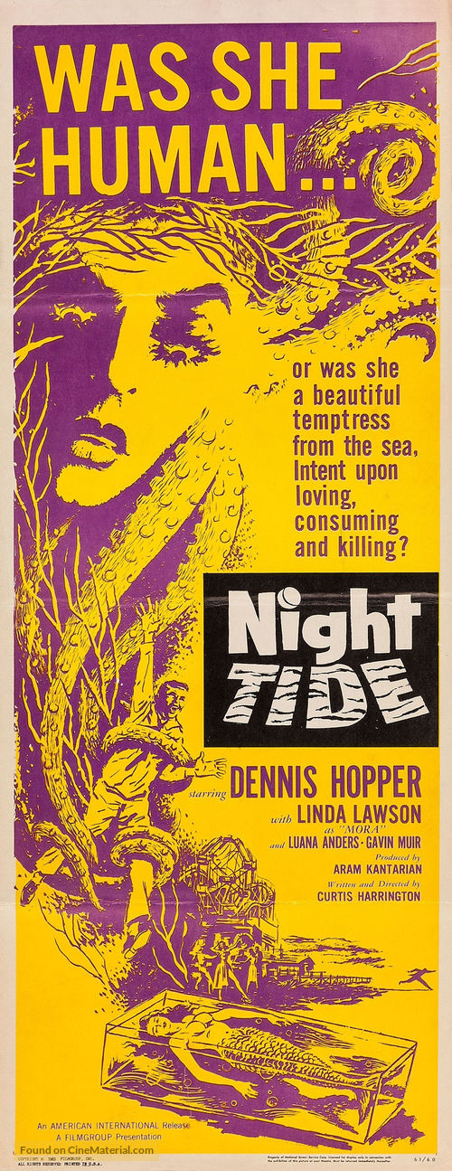 Night Tide - Movie Poster