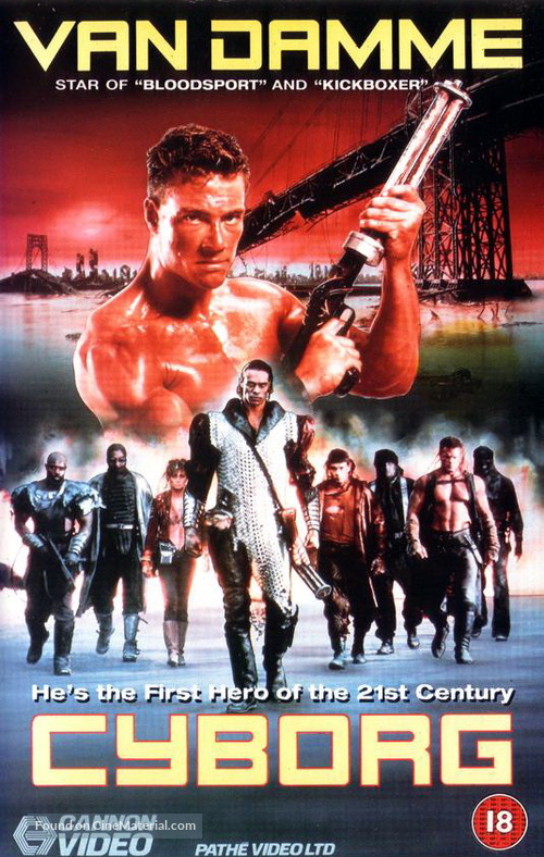 Cyborg - British VHS movie cover