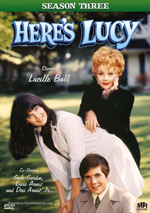 &quot;Here&#039;s Lucy&quot; - DVD movie cover