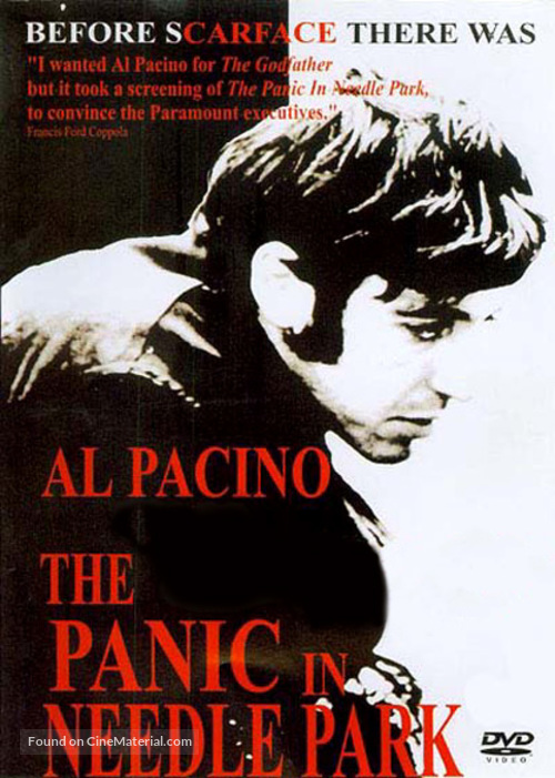 The Panic in Needle Park - DVD movie cover