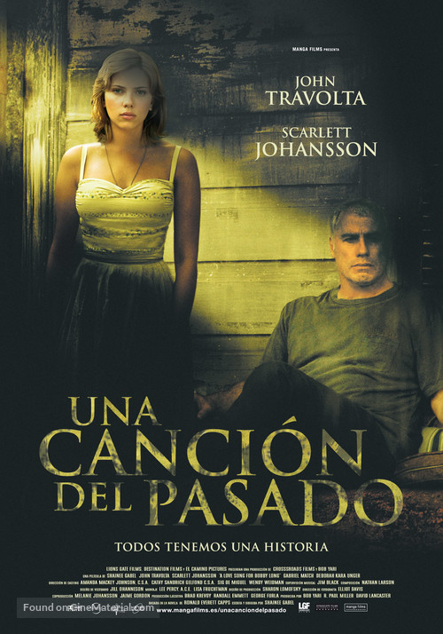 A Love Song for Bobby Long - Spanish Movie Poster