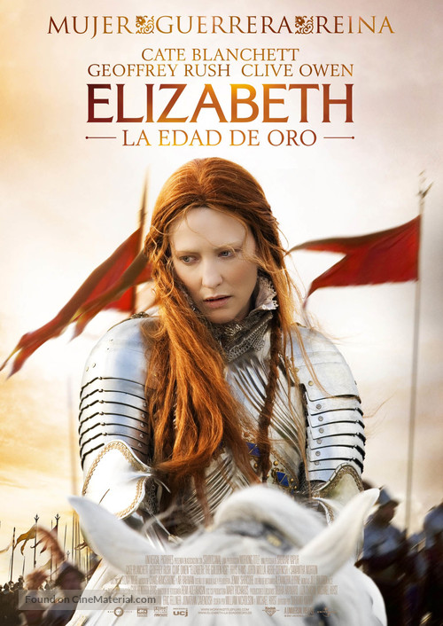 Elizabeth: The Golden Age - Spanish Movie Poster