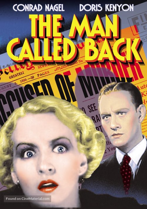 The Man Called Back - DVD movie cover