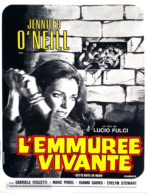 Sette note in nero - French Movie Poster