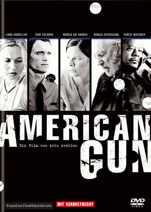 American Gun - German Movie Cover