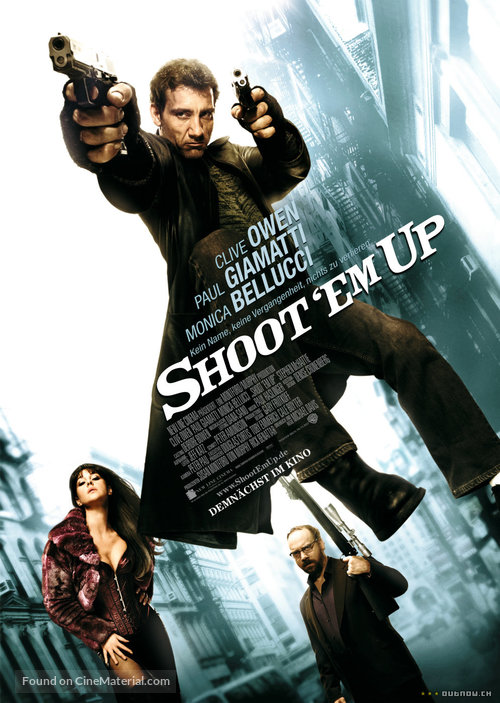 Shoot &#039;Em Up - German Movie Poster