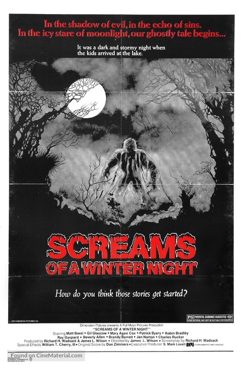 Screams of a Winter Night - Movie Poster