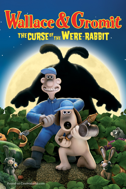 Wallace &amp; Gromit in The Curse of the Were-Rabbit - Movie Cover