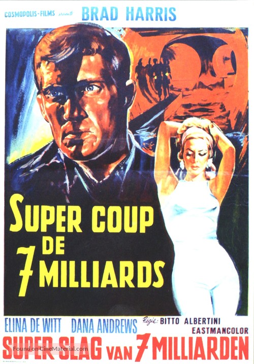 Supercolpo da 7 miliardi - Belgian Movie Poster