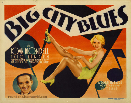 Big City Blues - Theatrical movie poster