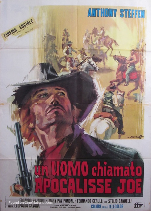 Un uomo chiamato Apocalisse Joe - Italian Movie Poster