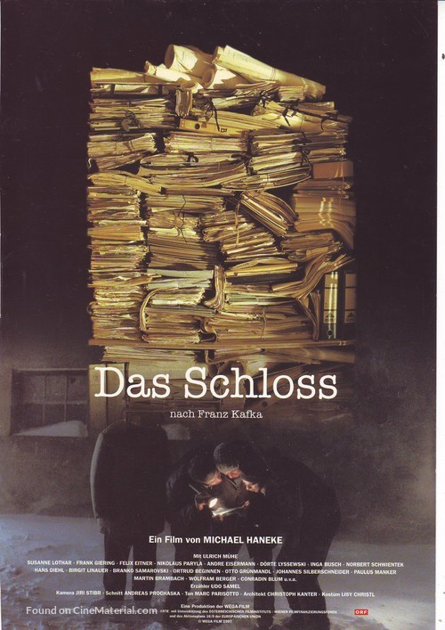 Das Schlo&szlig; - German Movie Poster