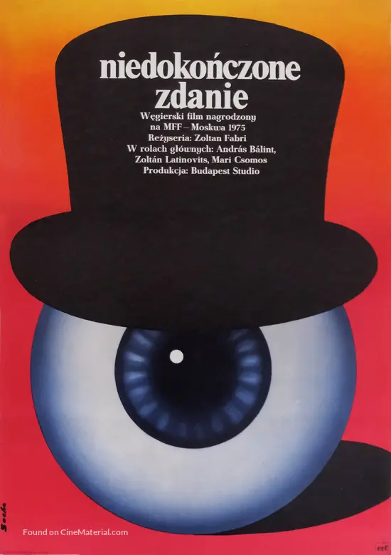 141 Perc A Befejezetlen Mondatbol 1975 Polish Movie Poster