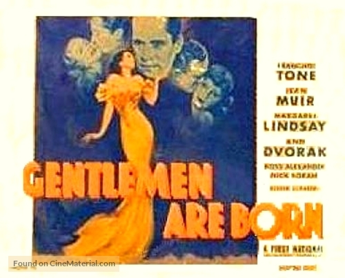 Gentlemen Are Born - Movie Poster