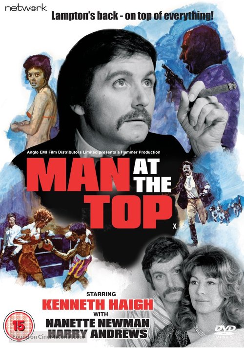 Man at the Top - British DVD movie cover