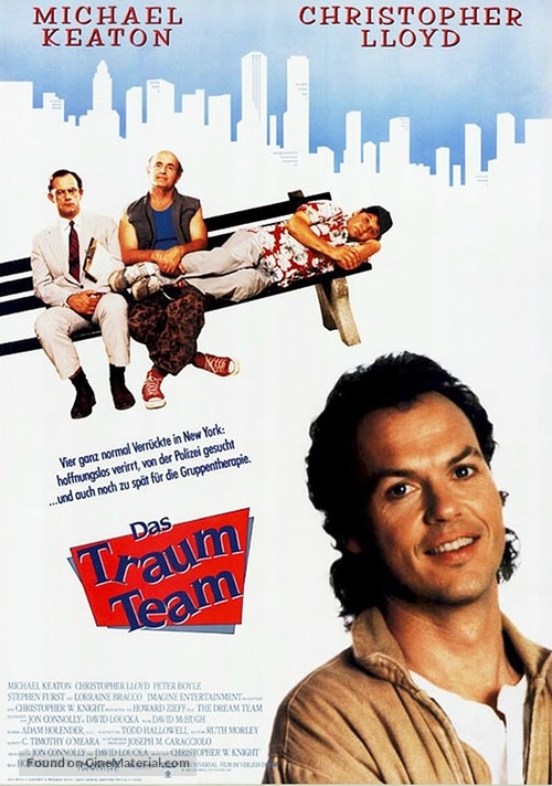 The Dream Team - German Movie Poster