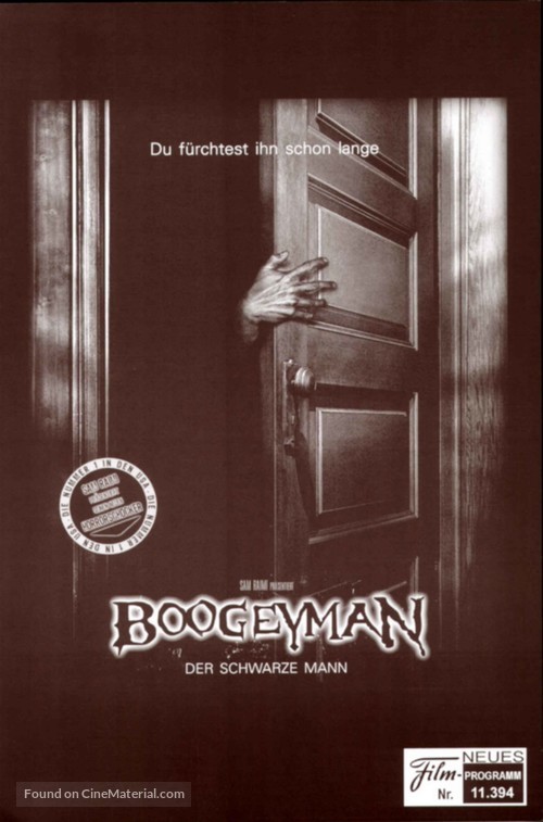 The Boogey man - Austrian poster