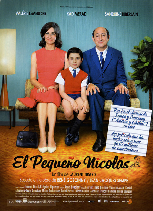 Le petit Nicolas - Spanish Movie Poster