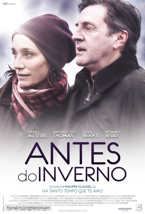Avant l&#039;hiver - Brazilian Movie Poster