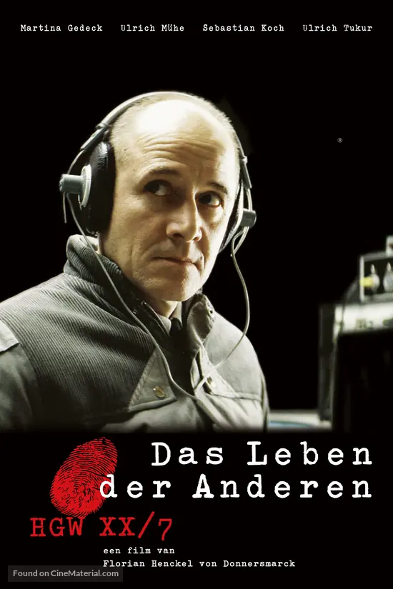 Das Leben der Anderen - Dutch Movie Cover